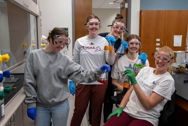 Students in Lab